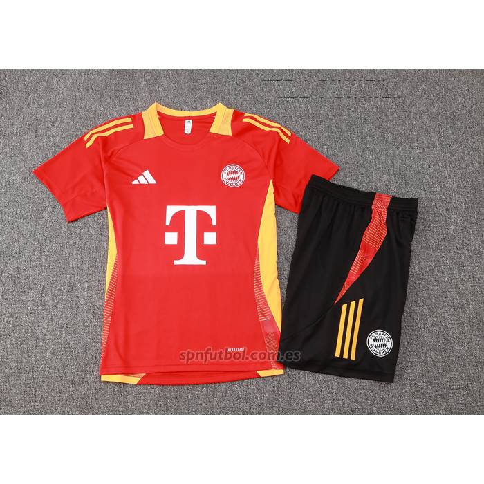 Chandal del Bayern Munich Manga Corta 2024-2025 Rojo - Pantalon Corto